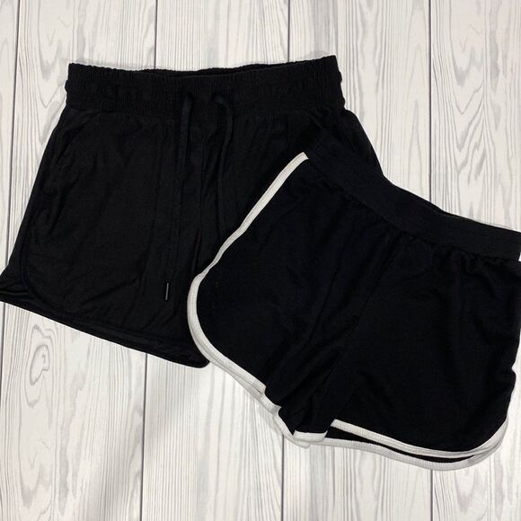 NWOT 2 Pair of XS Athletic Running Lounge Shorts - Picture 1 of 8